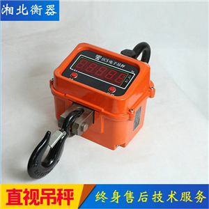 瀏陽5噸直顯電子吊鉤秤