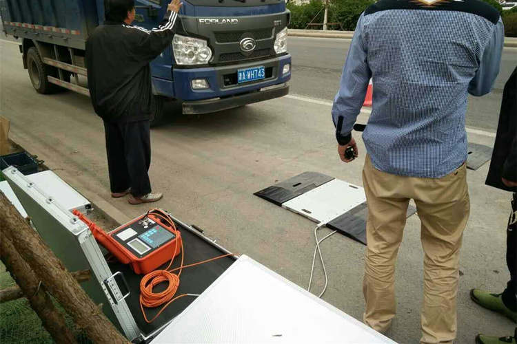 荊州100噸汽車軸重檢測便攜式電子磅技術(shù)要求