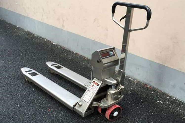 懷化304材質(zhì)2噸不銹鋼防水叉車稱