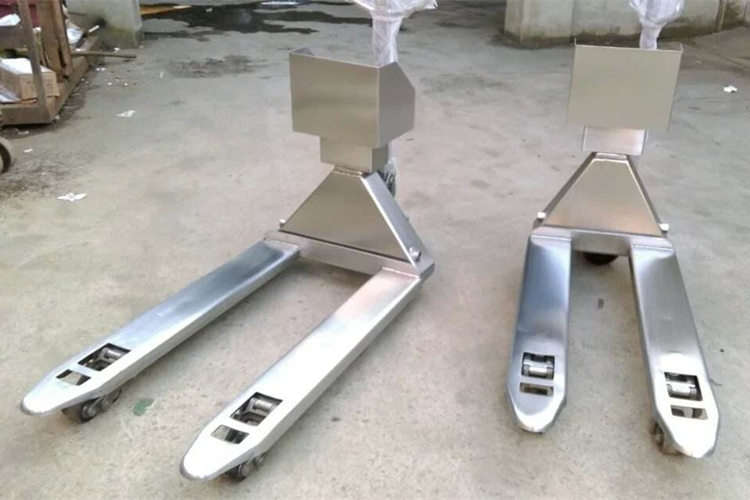 常德1-2噸不銹鋼全電子叉車秤操作方法