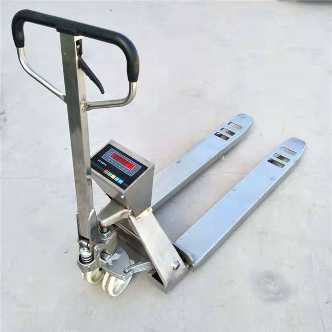 贛州耀華電子秤叉車A12S全不銹鋼防水叉車秤