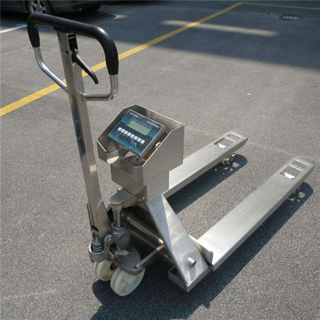 婁底2000kg不銹鋼防爆叉車秤價格參數(shù)