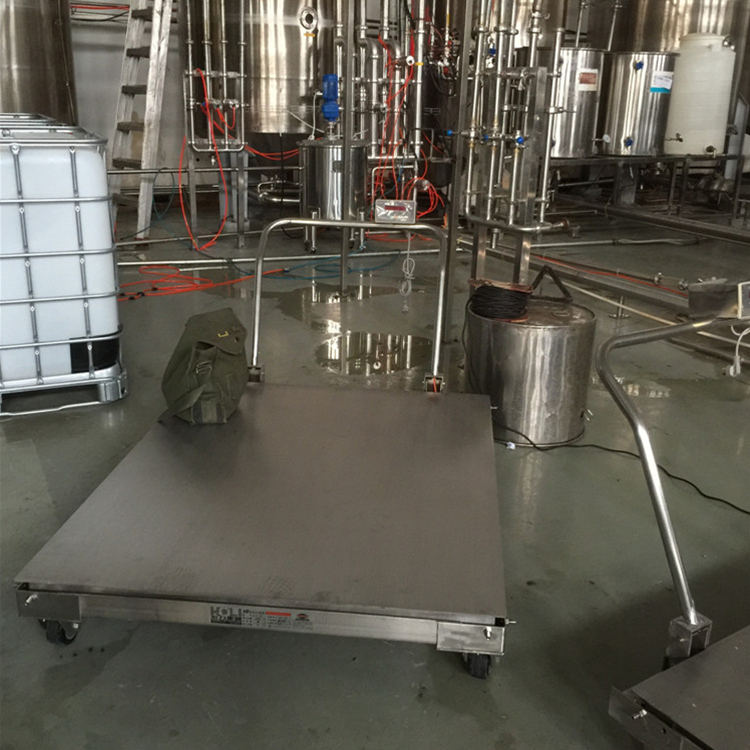 江西1噸不銹鋼移動(dòng)地磅分度值0.5kg價(jià)格多少