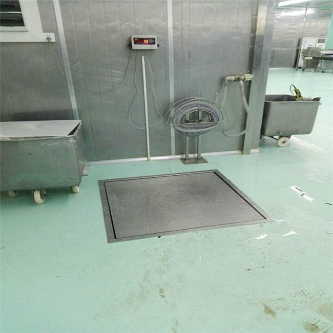 重慶3噸不銹鋼電子平臺秤1.2x1.5米規(guī)格免安裝地磅